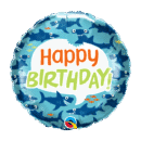 Shark Fun 45cm Foil Balloon