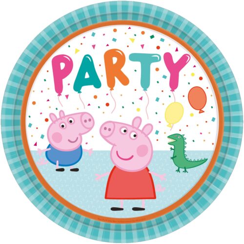 Peppa Pig Plates Pack of 8