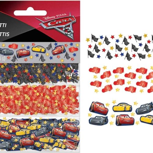 Disney Cars 3 Table Confetti