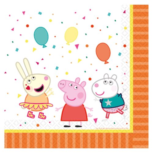 Peppa Pig Napkins Pack of 16