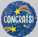Congrats Star 45cm Foil Balloon