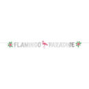 Flamingo Paradise Letter Banner