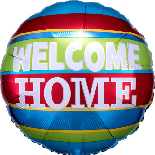 Welcome Home 45cm Foil Balloon