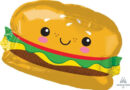 Hamburger Supershape Foil Balloon