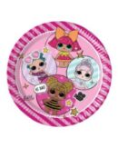 LOL Dolls Paper Plates Pack of 8