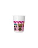 LOL Dolls Plastic Cups Pack of 8