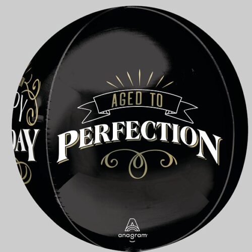 Better With Age Orb Foil Balloon