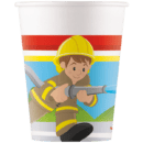Firefighter Paper Cups Pack of 8