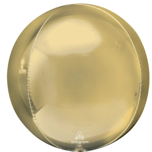 White Gold Jumbo Orb Foil Balloon