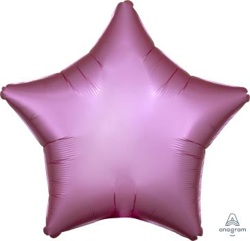 Satin Luxe Flamingo Star 45cm Foil Balloon