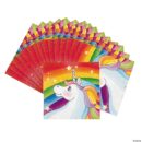Unicorn Beverage Napkins Pack of 16