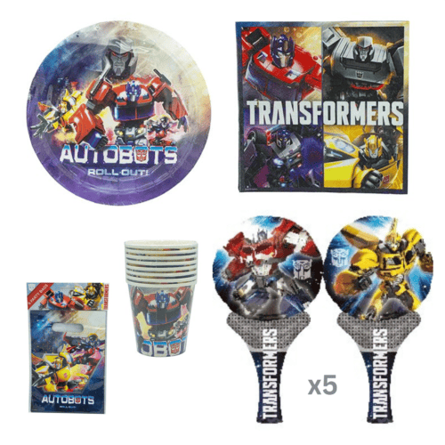 Transformers Bundle Kit For 8 Kids