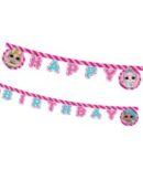 LOL Dolls Paper Happy Birthday Banner