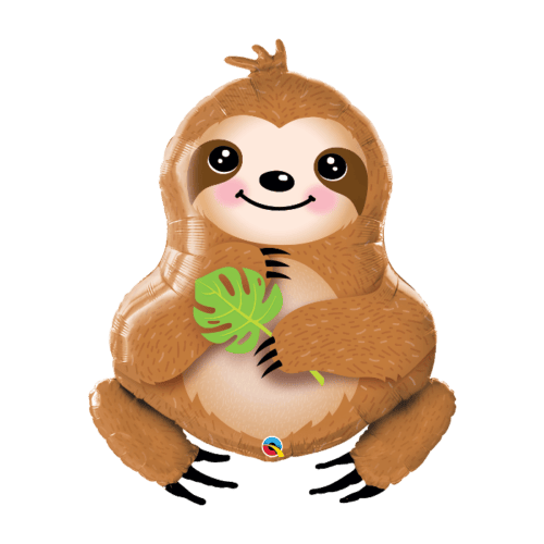 Sweet Sloth Supershape Foil Balloon