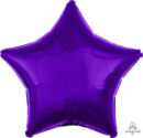 Metallic Purple Star 45cm Foil Balloon