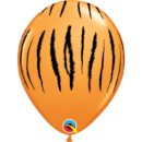 Tiger Print Latex Balloons Pack of 50