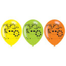 Jungle Animals Latex Balloons Pack of 6