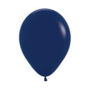 Navy Blue Solid Latex Balloons Pack of 10