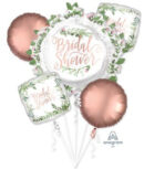 Love & Leaves Bridal Shower Foil Balloon Set