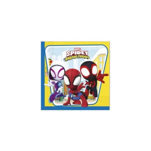 Spiderman & Friends Paper Napkins Pack of 20