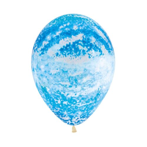 Graffiti Sky Blue Latex Balloons Pack of 10
