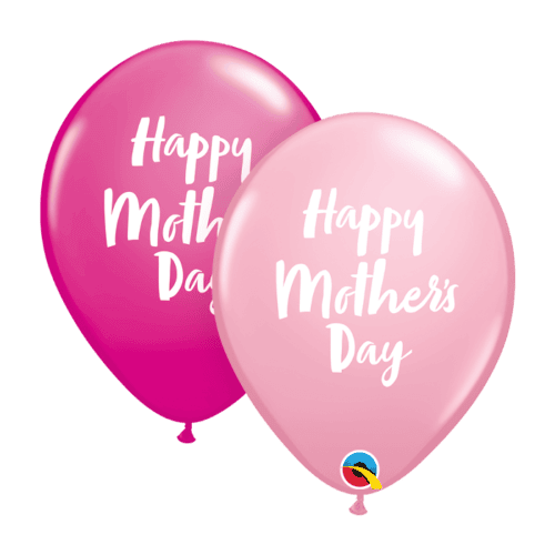 Happy Mothers day Latex Balloons Pack of 50