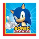 Sonic The Hedgehog Paper Napkins Pack of 20