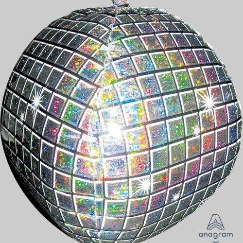 ULT Shape Disco Ball Supershape Foil Balloon