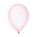 Crystal Pastel Pink Latex Balloons Pack of 100