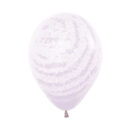 Graffiti Pastel Lilac Latex Balloons Pack of 10