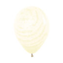 Graffiti Pastel Yellow Latex Balloons Pack of 50