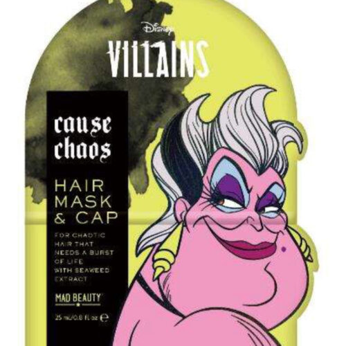 Disney Villains Ursula Hair Mask & Cap by Mad Beauty
