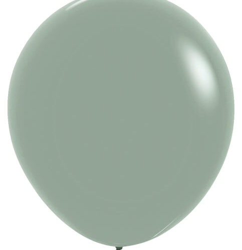 Pastel Dusk Laurel Green 60cm Latex Balloons Pack of 3