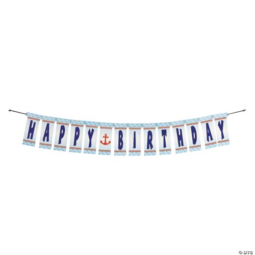 Sailor Happy Birthday Jointed Banner
