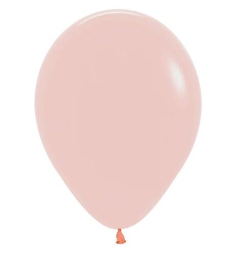 Pastel Matte Melon Orange 12.5cm Latex Balloons Pack of 10