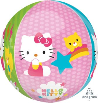 Hello Kitty Orb Foil Balloon