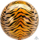 Tiger Orb Foil Balloon