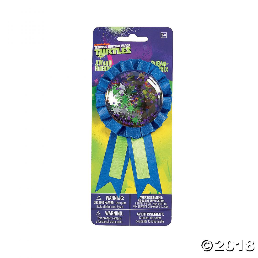 Teenage Mutant Ninja Turtles Confetti Pouch Award Ribbon Themed
