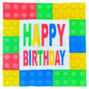 Block Party Paper Napkins Pack of 20