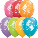 Circus Carnival Assorted Latex Balloons Pack of 10