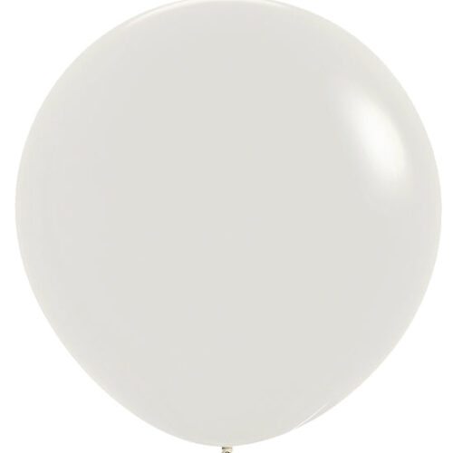 Crystal Clear 60cm Latex Balloons Pack of 3