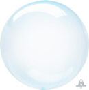 Crystal Clear Blue Bobo Bubble Balloon