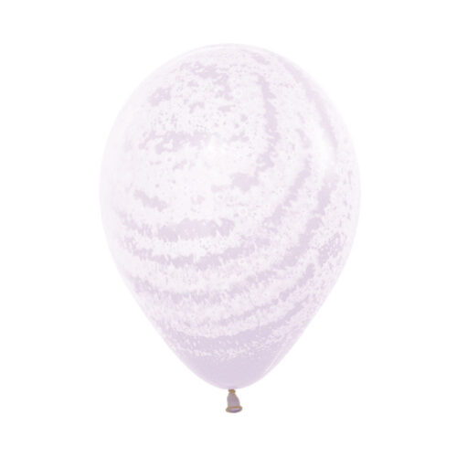 Graffiti Pastel Lilac Latex Balloons Pack of 10