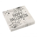 Happy Halloween Spider Web Paper Napkins