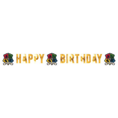 Harry Potter Houses Letter Banner
