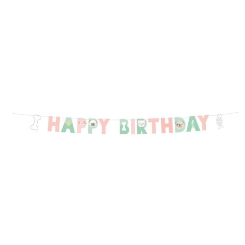 Hello Pets Letter Banner