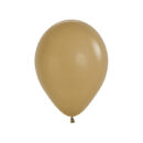 Latte Brown Solid Latex Balloons Pack of 10