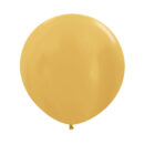 Metallic Gold 60cm Latex Balloons Pack of 3