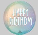 Pastel Dream Birthday Orb Foil Balloon