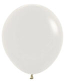 Pastel Dusk Cream 45cm Latex Balloons Pack of 6